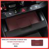 For Mini Cooper U25 Countryman Car Dashboard Storage Box Central Control Storage Wireless Charging Silicone Pad Auto Accessories