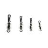 50Pcs/Set Rolling Swivel with Hanging Snap Fishing Tackle Fishhooks Connector
