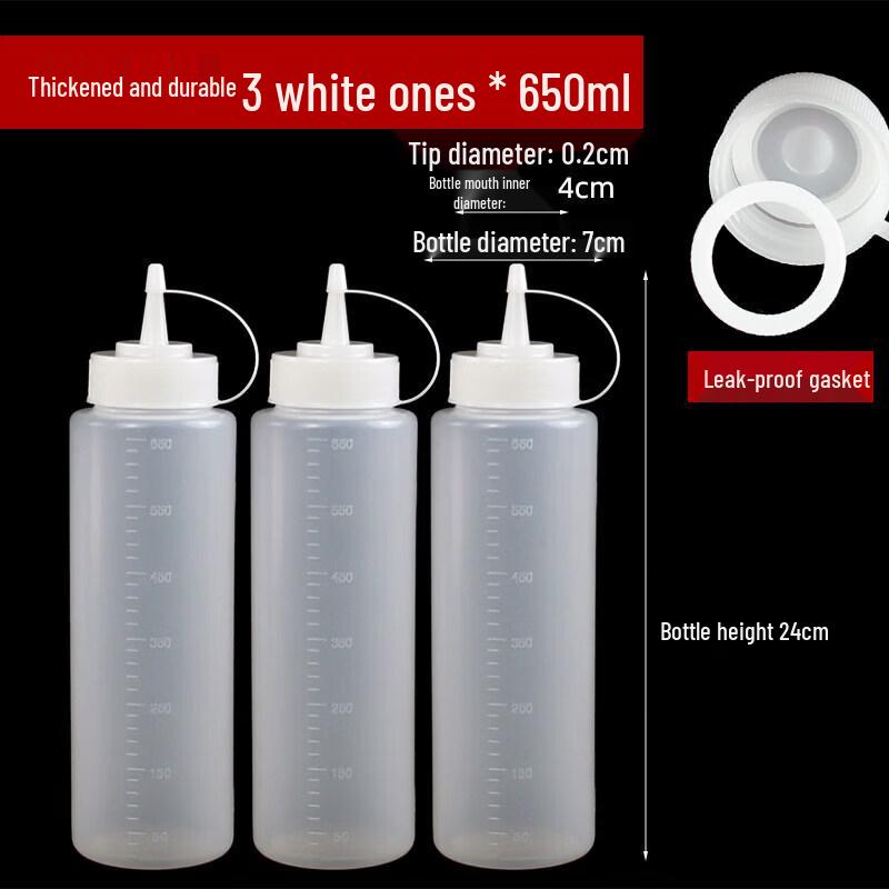 Plastic Squeeze Sauce Bottle
