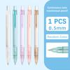 Solid Color Press Type Automatic Pencil Cute Mechanical Pencil Writing Drawing
