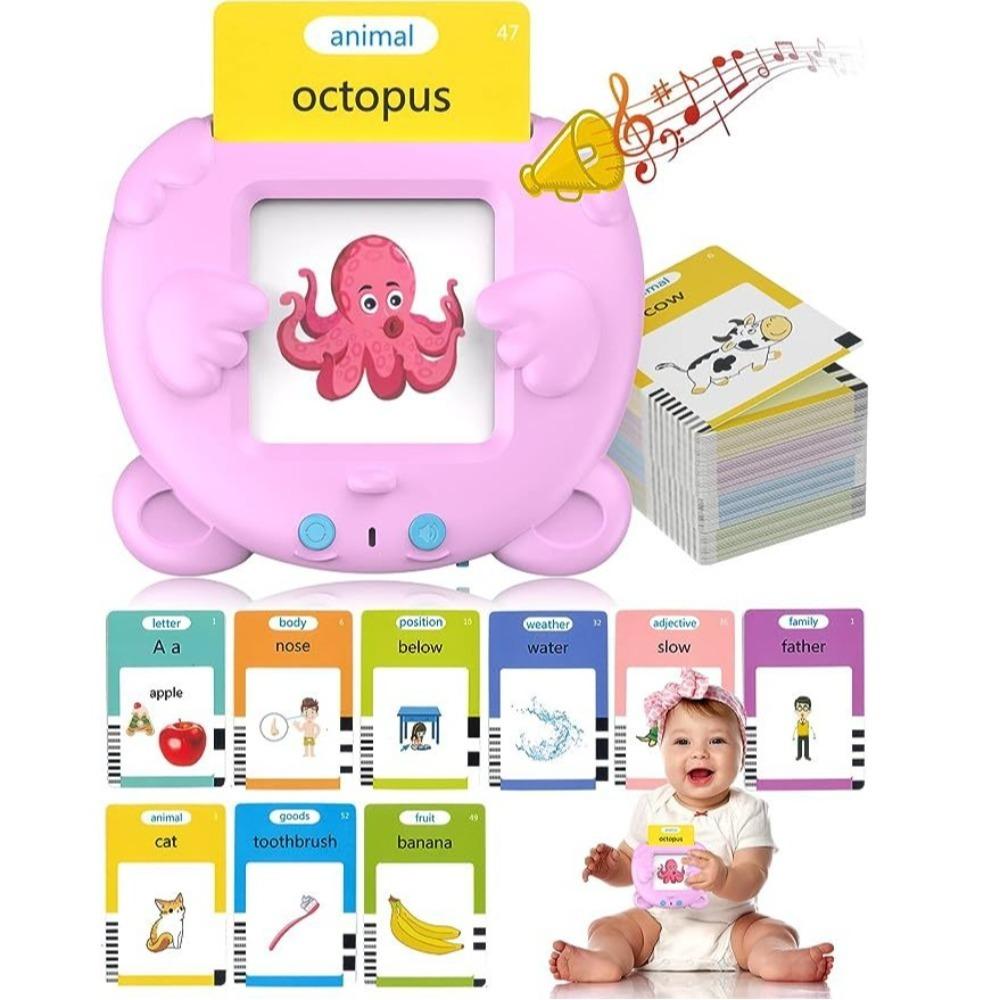 Jazykové učení angličtiny Flashcards Interaktivní dětské audio elektronické karty Kniha Dětský dárek