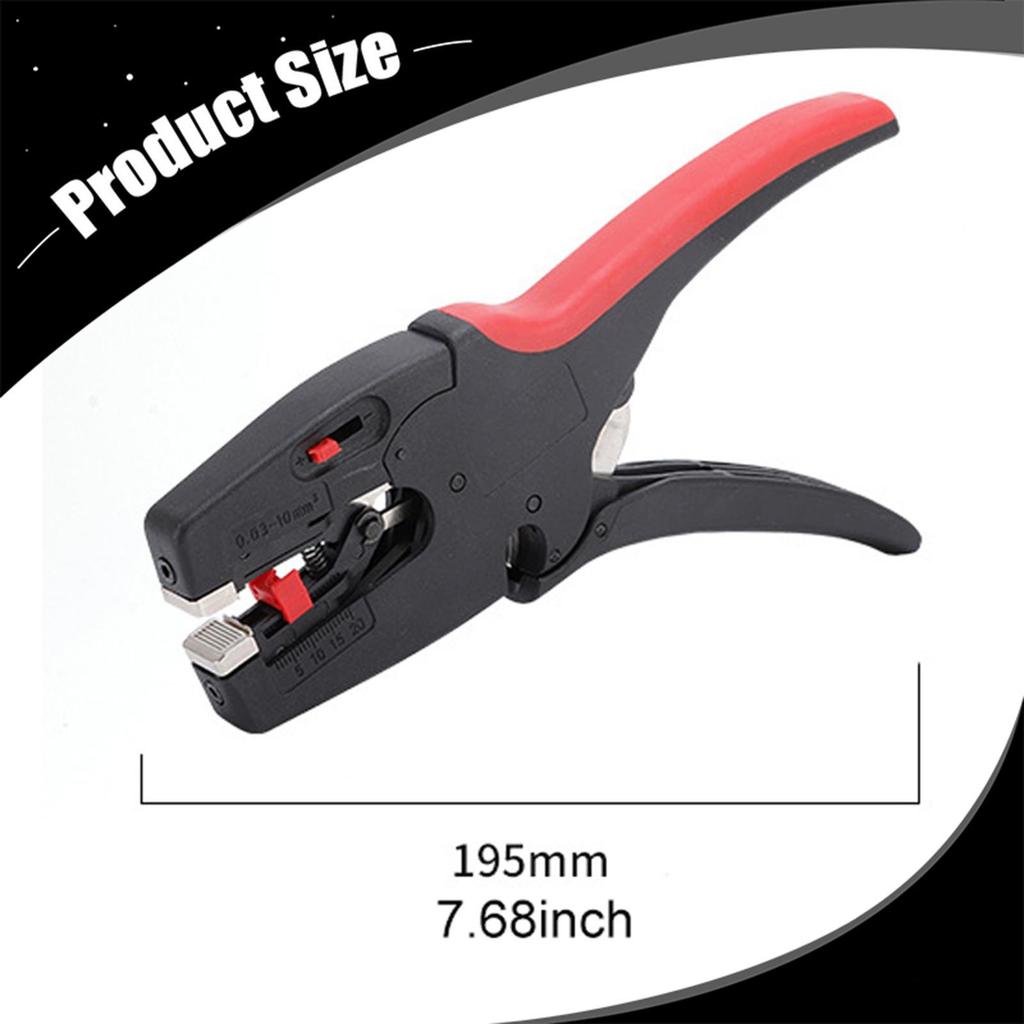 Automatic Wire Stripper 2 in 1 Stripping Pliers, Portable Cable Cutting Tool for Appliances