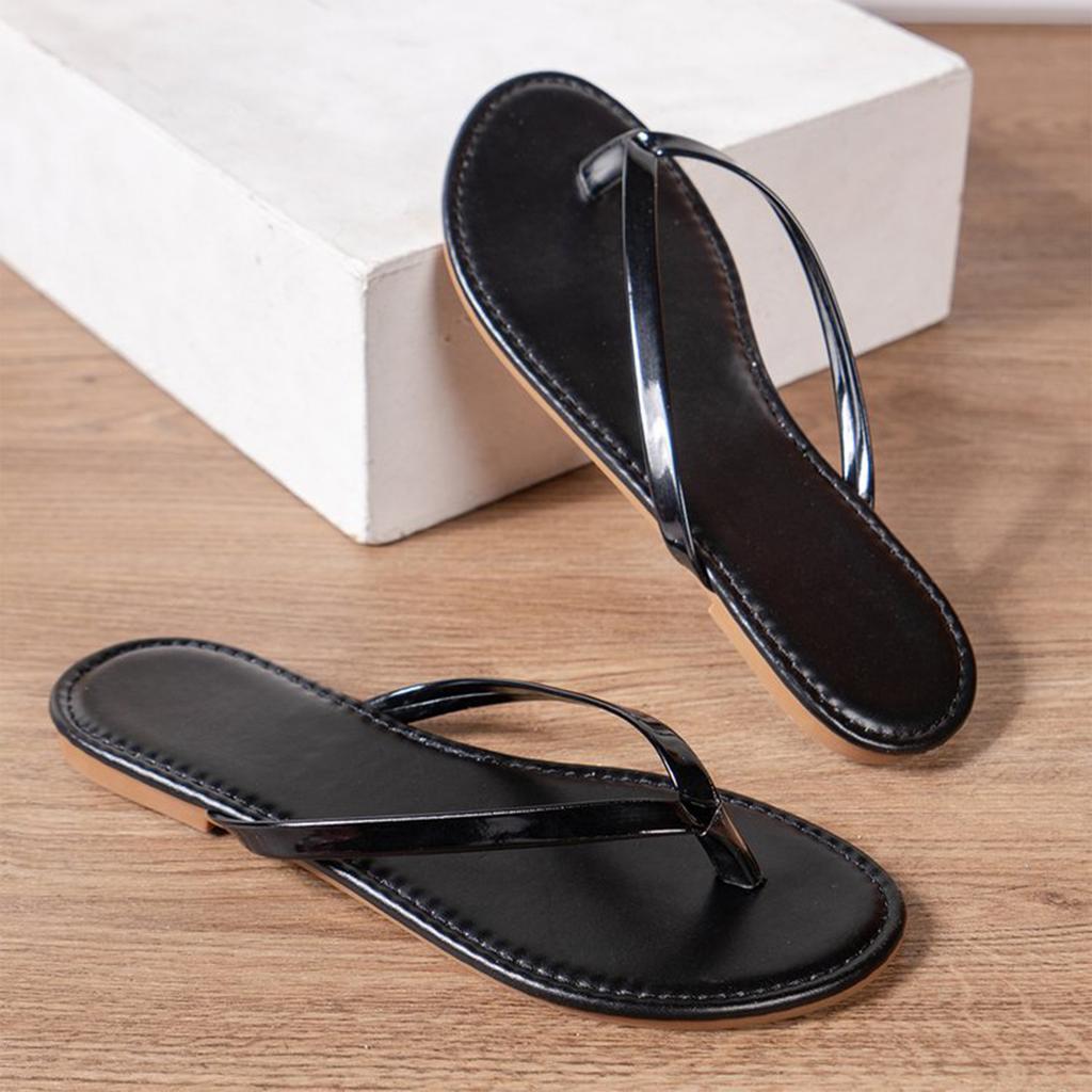 Summer New Arrival Toe-Thong Sandals for Women - Casual Beach Resort Flat Flip Flops