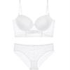 Sexy U-shaped Big Halter, Beautiful Back Underwear, Women's Glossy Invisible Soft Steel Ring Bra, Small Chest Gathering Bra