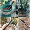 Gardening Flower Short Handle Gardening Hand Gardening Small Garden Garden Planting Carbon Steel Gardening Hand Land Yard Farm Pointed Tool, Shovel,
