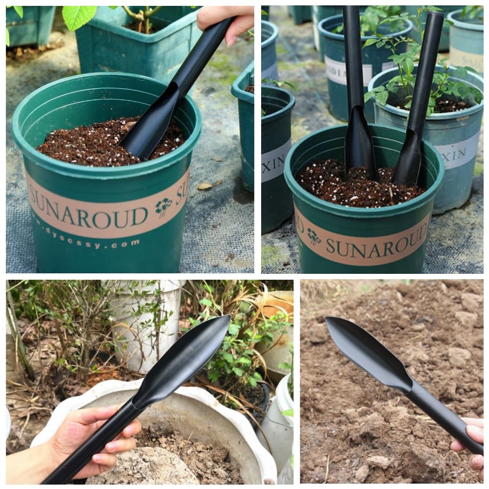 Gardening Flower Short Handle Gardening Hand Gardening Small Garden Garden Planting Carbon Steel Gardening Hand Land Yard Farm Pointed Tool, Shovel,