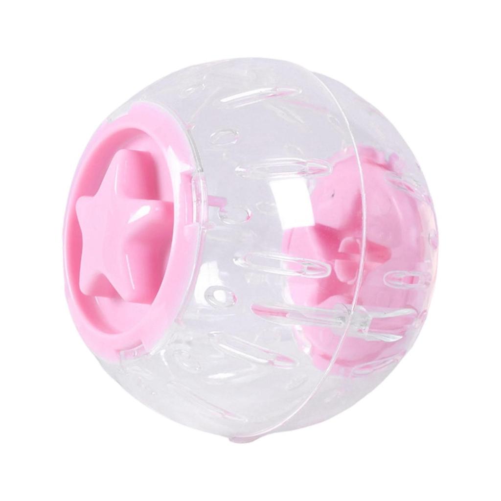 Hamster Ball 21cm Sturdy Plastic Exercise Wheel Toy for Guinea Pig Rabbit Small Pets Temporary Space