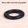 50Pcs Rubber Engine Oil Drain Plug Gasket Fit M12M14 Screw Sealing Shim Wear Automotive Seal Up Ring Accessories Oil Pan Gaskets