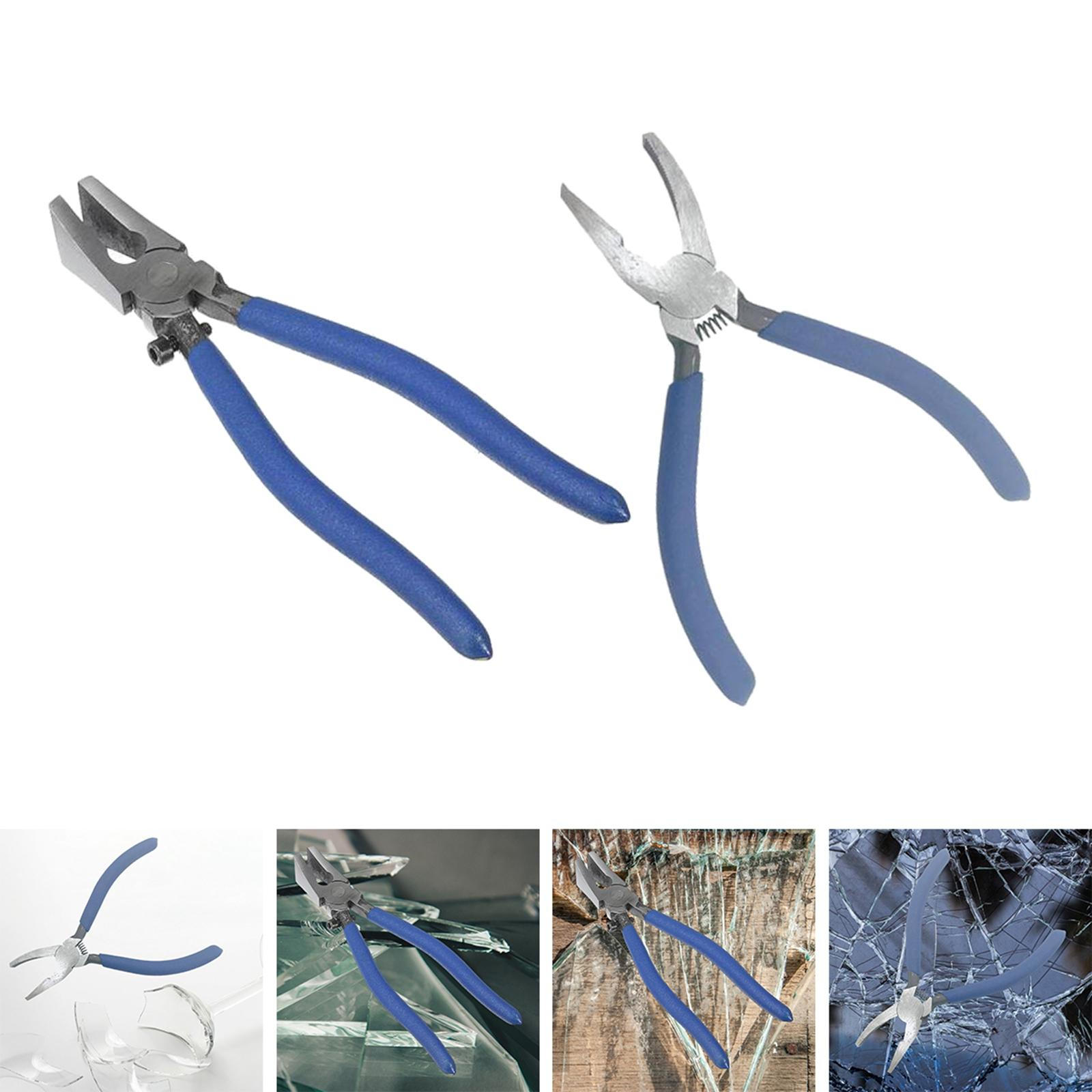 

2x Тяжелые плоскогубцы из углеродистой стали для резки стекла, мозаики, брелоков
