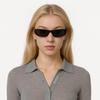 Saint Laurent Stylish Casual Minimalist Cat Eye Sunglasses Unisex sunglasses SL557SHADE001