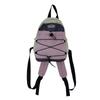 Schoolbag Japanese small schoolbag women's 1011 new ins wind cute drawstring contrasting color leisure bag travel light backpack women