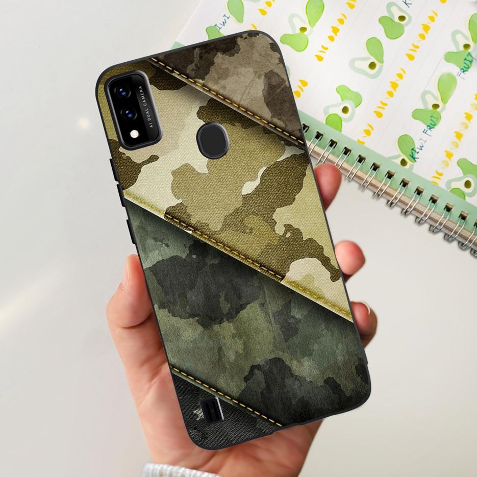 For ZTE Blade A51 A71 Case New Fashion Painted Back Cover Shockproof Phone Case For ZTE Blade A71 A7030 BladeA51 Soft TPU Fundas