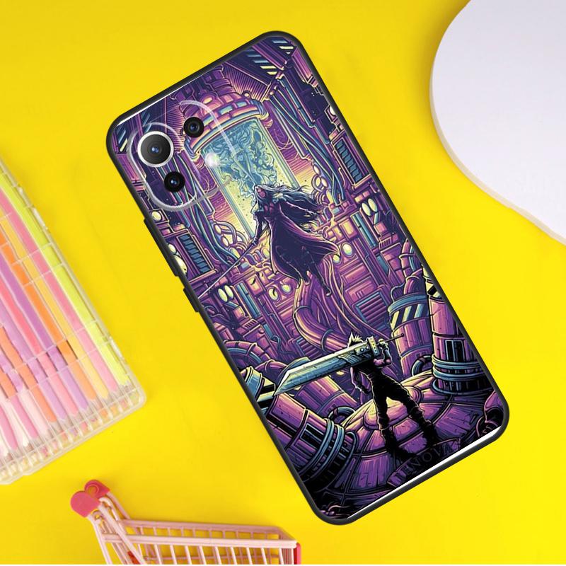 Final Fantasy VII For POCO F5 X3 X4 X5 Pro F3 F4 GT M5s C40 Case For Xiaomi 13 12 Lite 12X 11T 12T Pro Cover