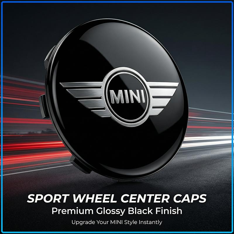 4 Stück 60mm Auto Radnabenkappe Felgenabdeckung Für MINI Cooper One S Clubman R50 R53 R56 R60 F55 F56 R57 R58 R59
