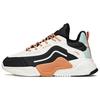 New Leather Fleeced Running Shoes 'White Orange Black' Women's 122148980-2