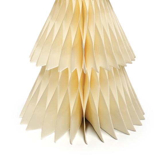 Paper Christmas Tree Decoration 6/8/10/12 Inch 3D Honeycomb Tree Table Centerpiece for Holiday Party Home Office Kitchen Decor