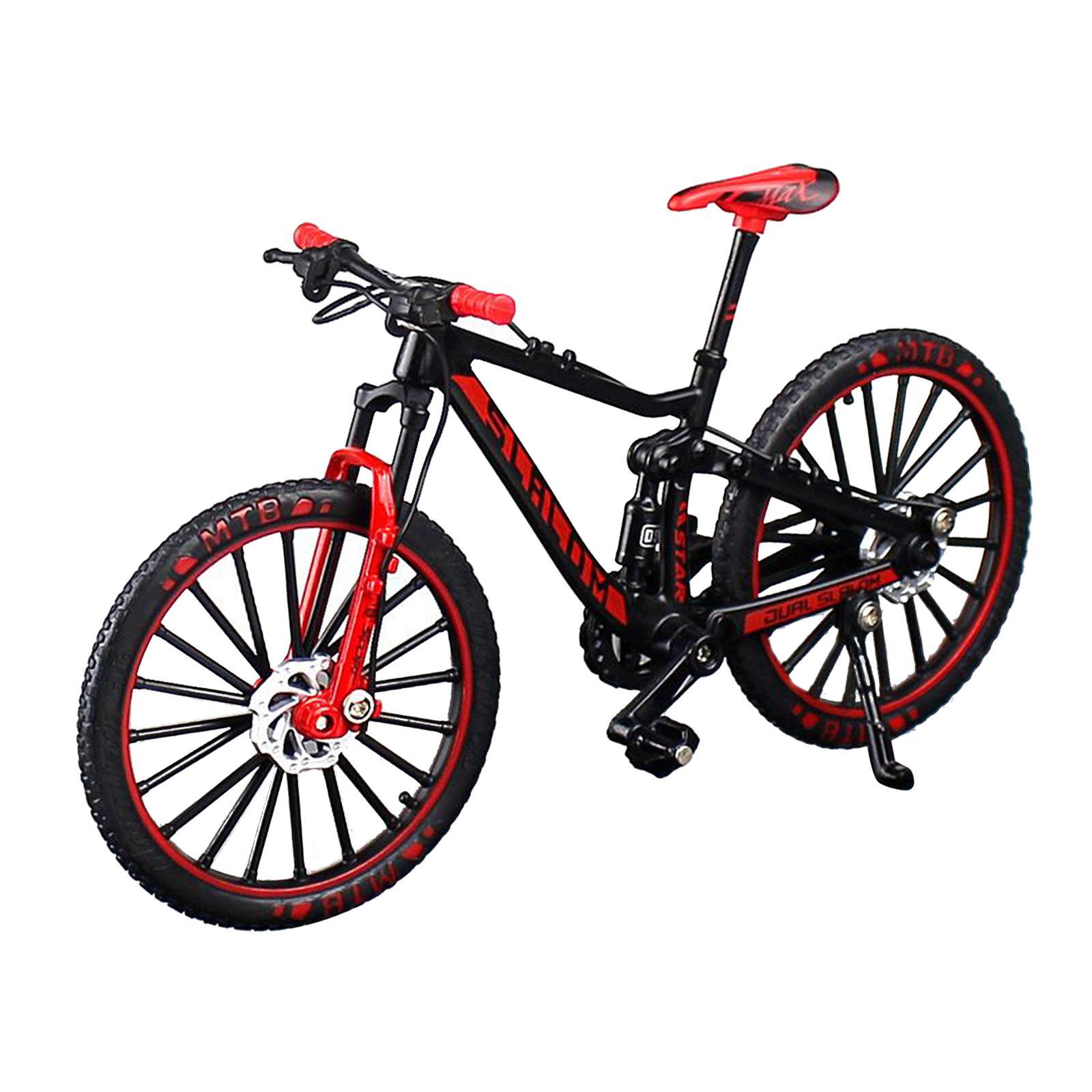 1:10 Мини-гоночных велосипедов Горные пальчиковые велосипеды Поделки Украшения Игрушки Модель