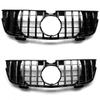 For Mercedes GL X164 2010-2012 GL350 GL450 Front Grille Glossy Black Sport Mesh Car Styling Replacement Parts Auto Accessories