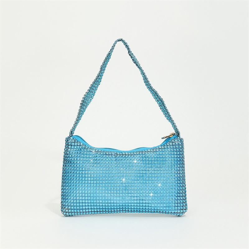 Rhinestone Evening Bag Women Bling Purse Sparkly Diamond Shoulder Bag For Women Party Club Wedding Prom Clutch Purses