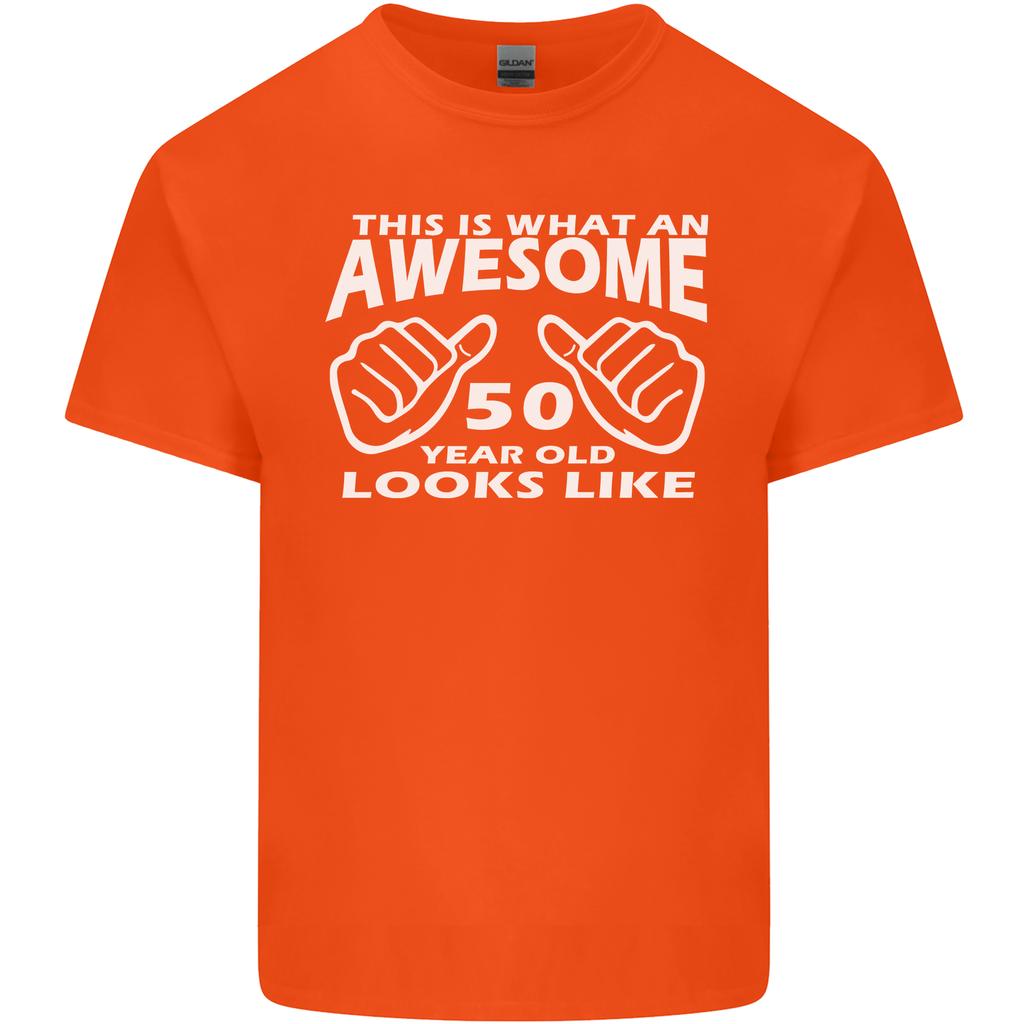 50th Birthday 50 Year Old This Is What Unisexs Light Cotton TShirt