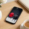 C-Keria Handyhülle Für iPhone 17 16 15 14 13 12 Max Plus Silikon Schwarze Hülle