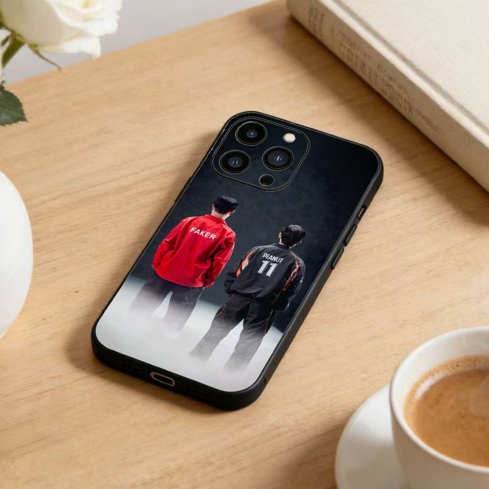 C-Keria Handyhülle Für iPhone 17 16 15 14 13 12 Max Plus Silikon Schwarze Hülle