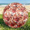 SLAM DUNK Print Size 5 Soccer Ball, PU Wear Resistant Football for Match Training and Daily Practice, Birthday Gift for Soccer Fans