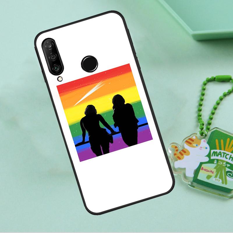 LGBT Gay Lesbian Pride For Huawei Nova 12i 12s 7i 8i 11i 9 10 SE Y90 Y60 Y70 Y72 Y61 Y91 P30 P40 Lite P60 Pro Case