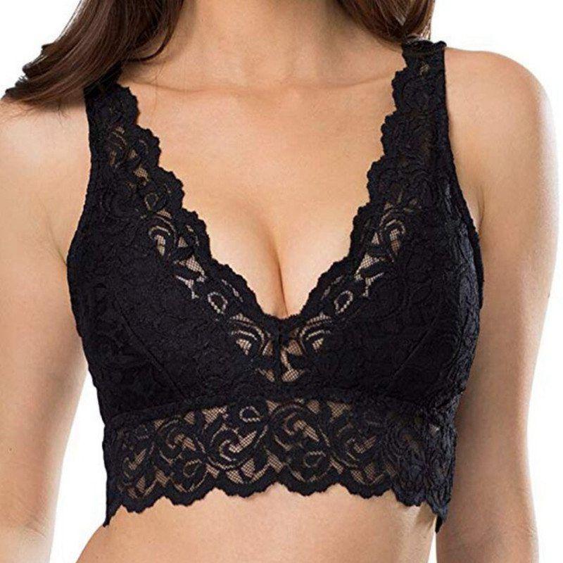 Sexy Bra Temptation See-through Vest Lace Lingerie