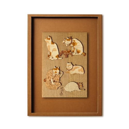 

KINOWA Tatoe Jin no Uchi Part 2 Woodcut Original Handmade Kit Ukiyo-e Utagawa Kuniyoshi Cat Made in Japan