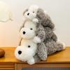 Cute Dog Plush Toy Pillow For Kids Gift Soft Short Plush For Home Decor