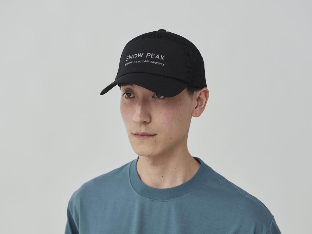 Snow Peak Six Panels Mesh Cap and DARK GREEN 2 AC-25SU020, Headwear, Cap, Hat, Men's Women's,