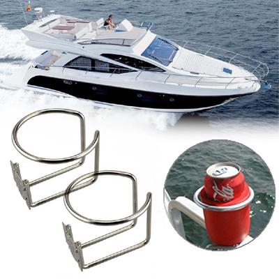 Black Cup Holders Marine RV Boat Yacht Plastic Drink Cup Bottle Can Holder With Insert Drain Hole Universal