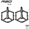 RGO Aluminum Alloy Bicycle Pedal Sealing Bearing Ultra Light Anti slip Mountain Bicycle BMX Road Bicycle Pedal bike Accessories 6