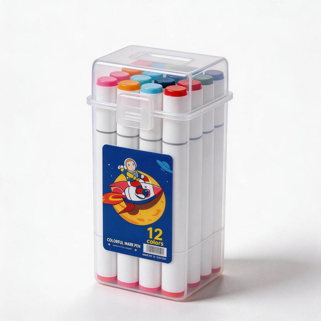 Touch48 Double-Headed Color Markers for Children - Art Drawing Tools