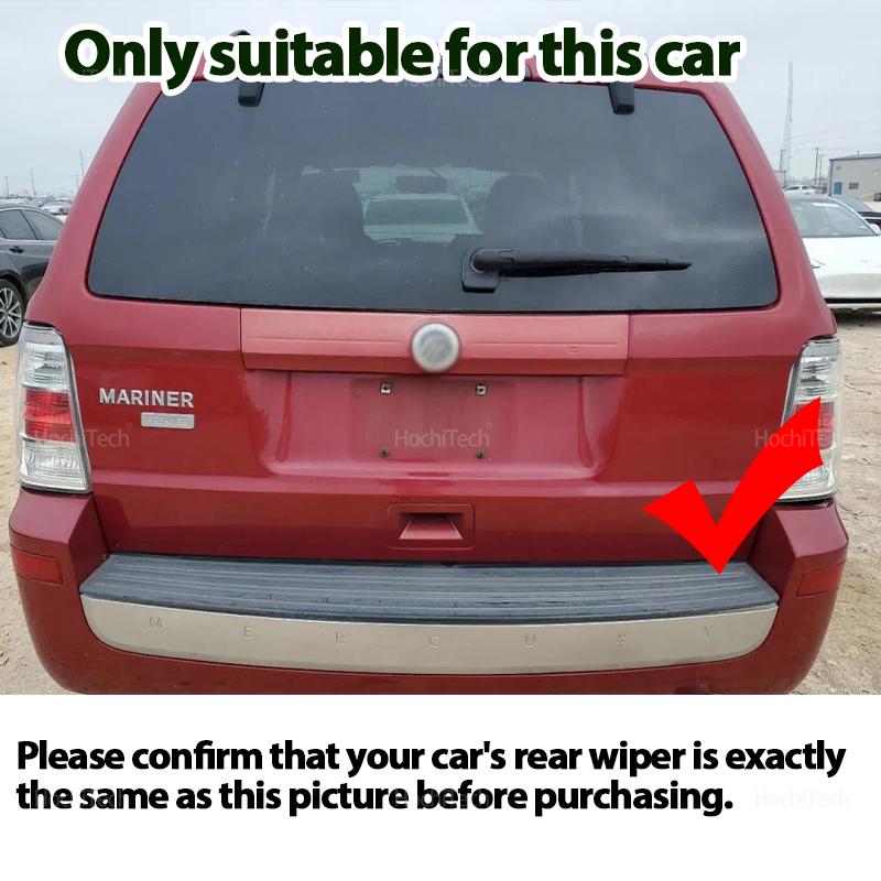 Rear Wiper Blades for Ford Escape Mercury Mariner 2008 2009 2010 2011 8L8Z17526-C Windscreen Windshield Window Brushes Parts