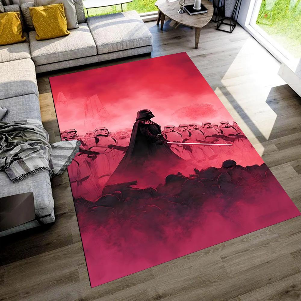Star Wars Carpet Design for Playrooms Game Room Balcony Study Room Anti-slip Rug Office Home Decor Birthday Christmas Gift