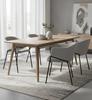 LAPO Swivel Chair Upholstered In Light Beige Fabric