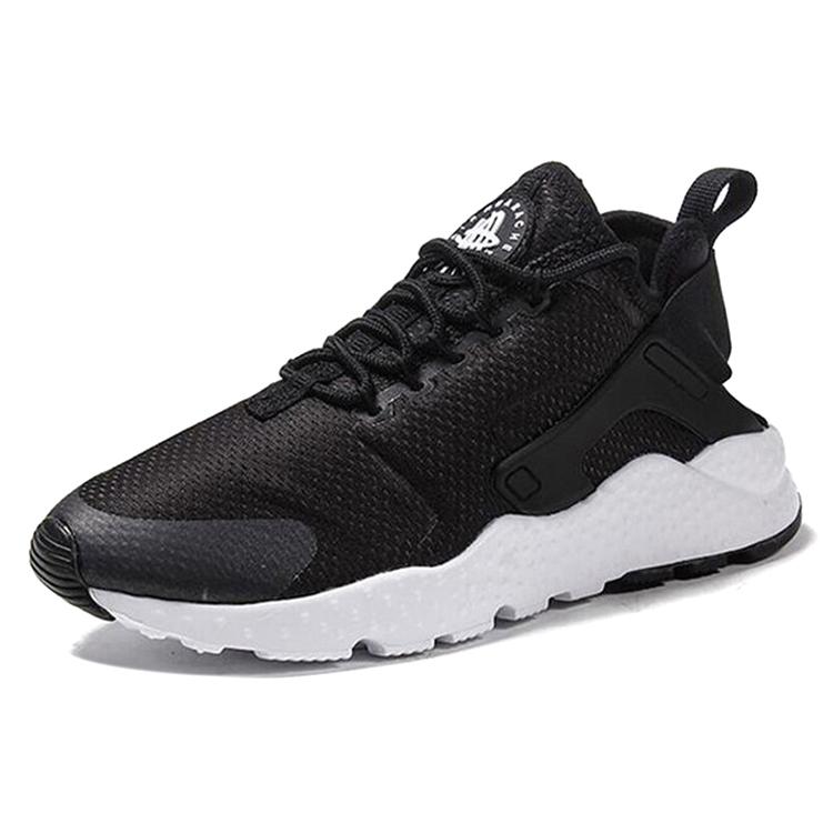 New Nike Air Huarache Run Ultra Black Black Black White Women's 819151-008