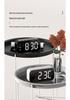 Minimalist Dual-Use LED Alarm Clock with Voice Control and Temperature Display