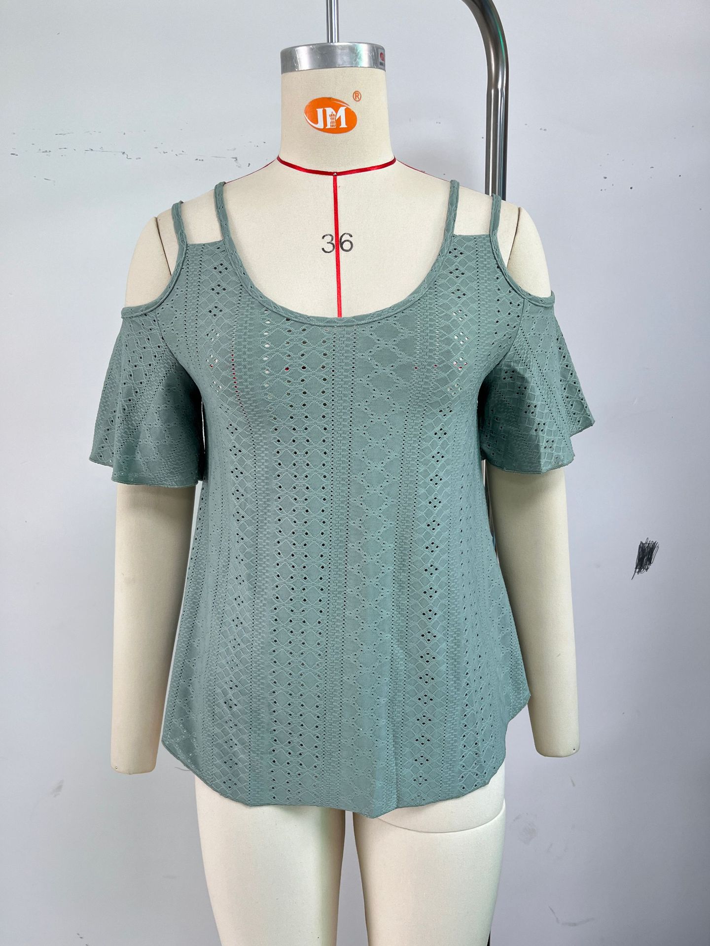 

2025 Весна и лето Новые двойные бретели трикотажные кружевные майки женские топы XXL