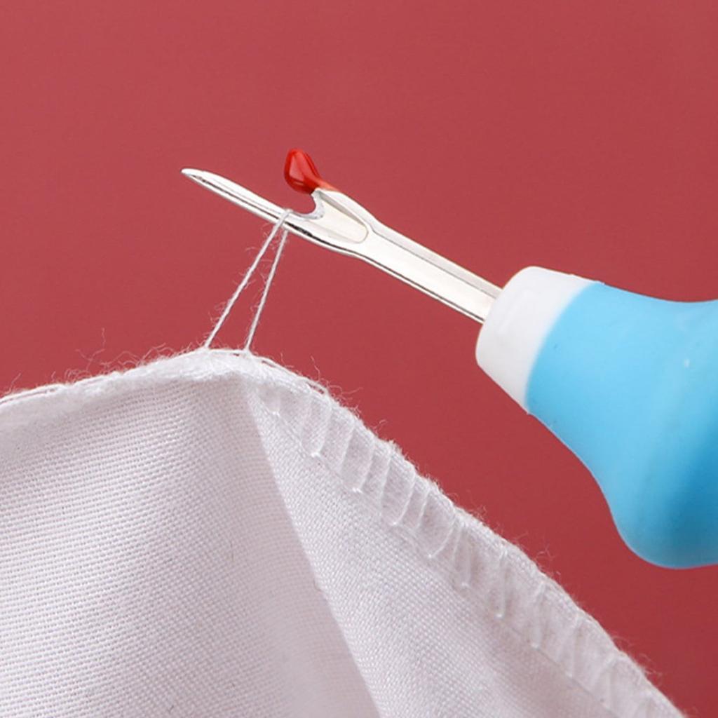 1PC-Plastic Handle Craft Thread Cutter Seam Ripper Stitch Unpicker Sewing Tool Cross-Stitch Sewing Thread Remover Needlework