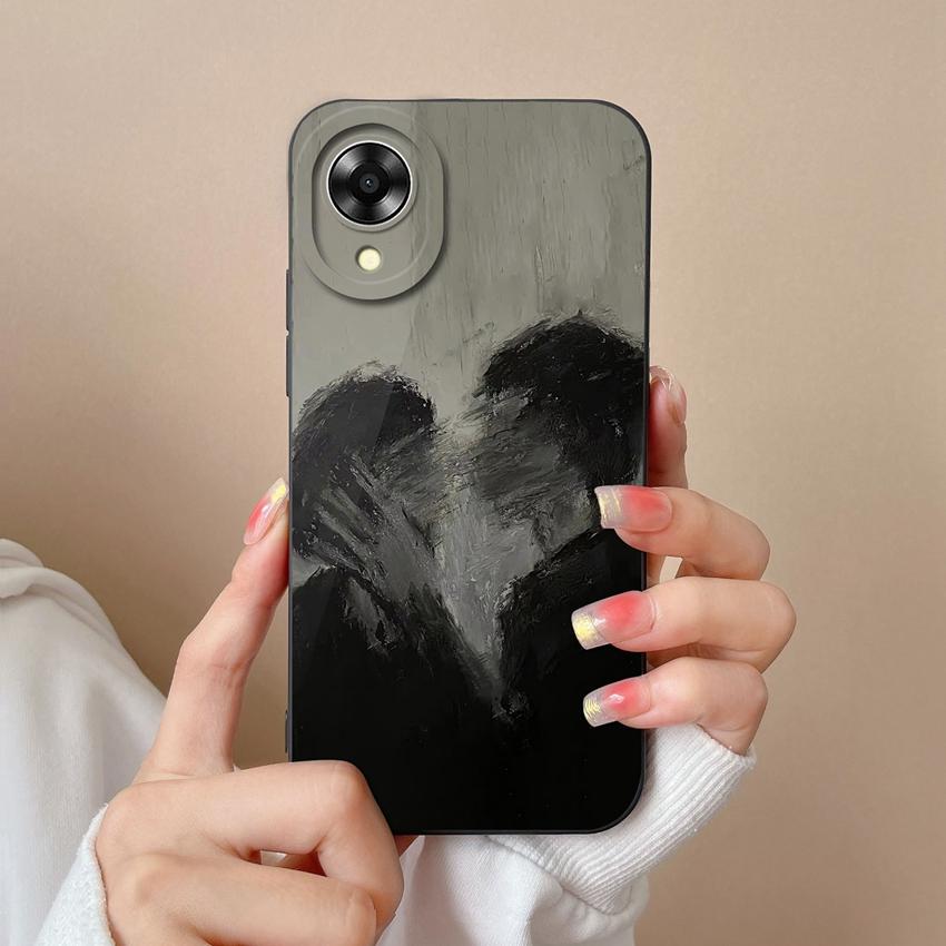 For Oppo A17k A16k A17 A16 A15 A12 A31 A33 A35 A36 A37 A52 A53s A54 A55 Phone Case Playful Boy Girl Pattern Fashion Shell For Oppo Silicone Back Cover