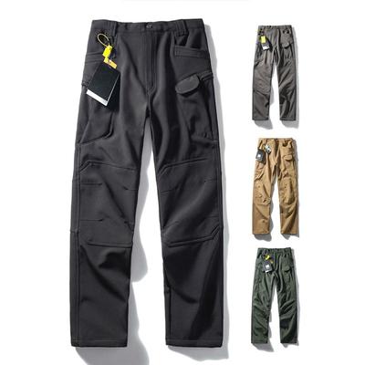 Winter Thick Windproof American Cargo Pants Outdoor