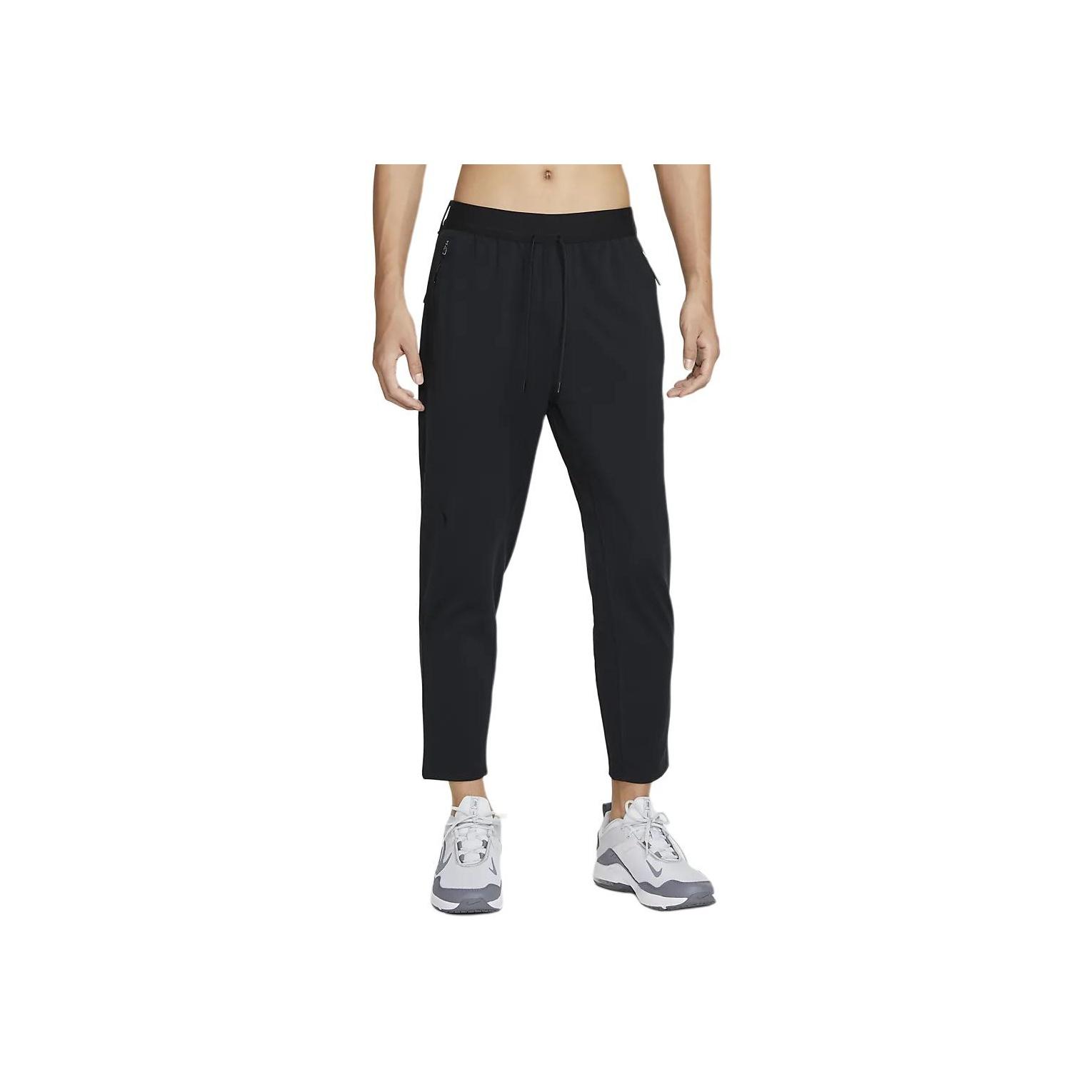 

Найк АПС. Dri-FIT ADV Удобные мягкие быстросохнущие универсальные зауженные повседневные брюки мужские низ черного цвета FN3021-010 M