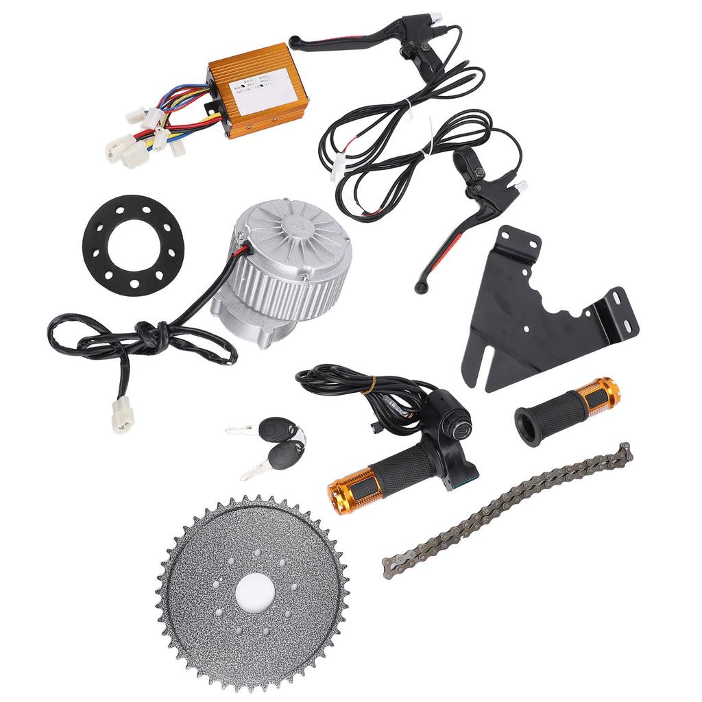 MY1018 24V 450W Electric Scooter Motor Controller DIY Scooter Drive Speed Control Conversion Kit for Electric Cycles Mini Motorcycles