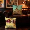 T-Triplets Animation Of B-Belleville cushion cover Home Office Convenient Nordic Simplicity Hit With Zipper Cushion Cover