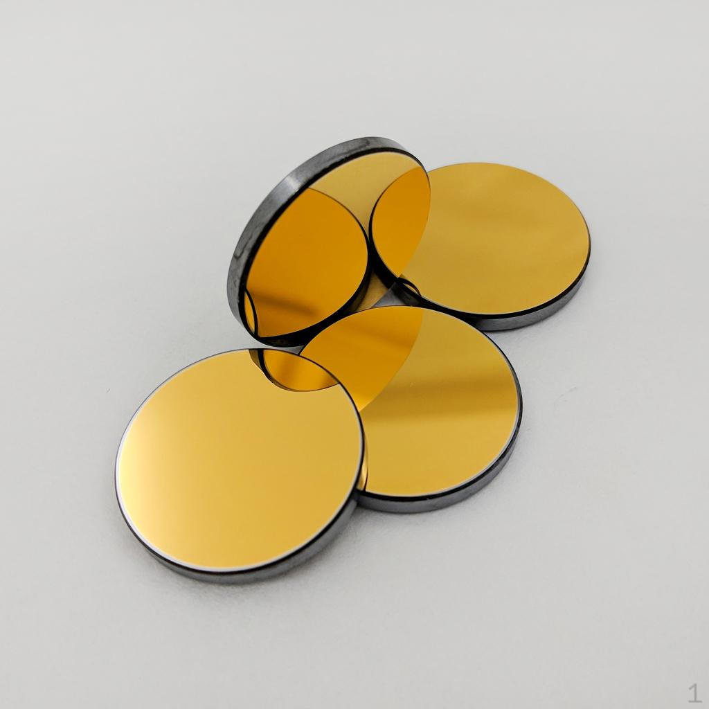 

Gold Coated Si Reflection Mirror for CO2 Laser Engraving Cutter 25mm