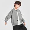 Duoduojia Boys' Preppy Style Round Neck Cardigan Sweater