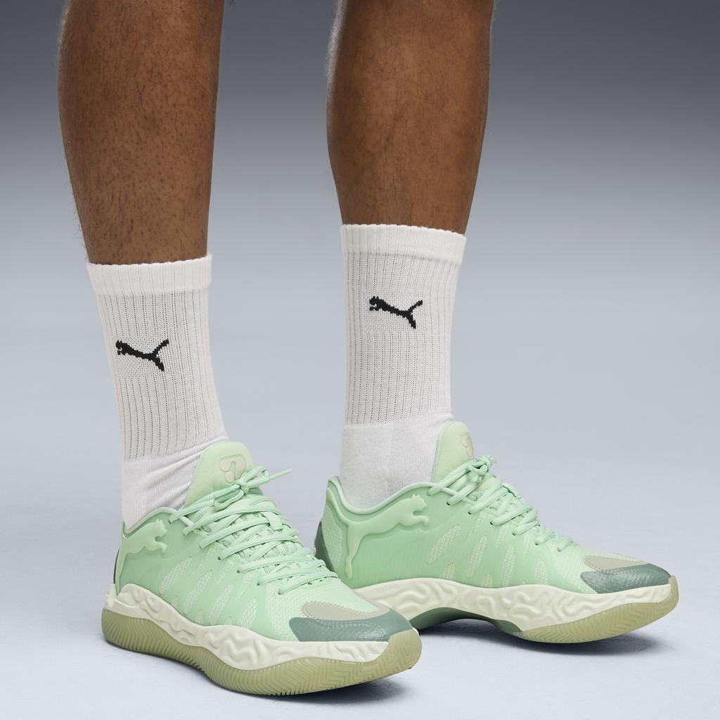 Puma Hali 1 Mint Green Unisex Sneakers White 314098-03